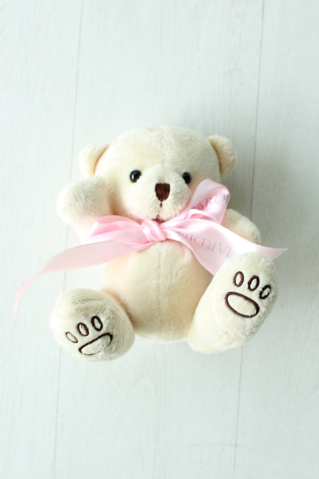 Teddy Bear with Pink Ribbon